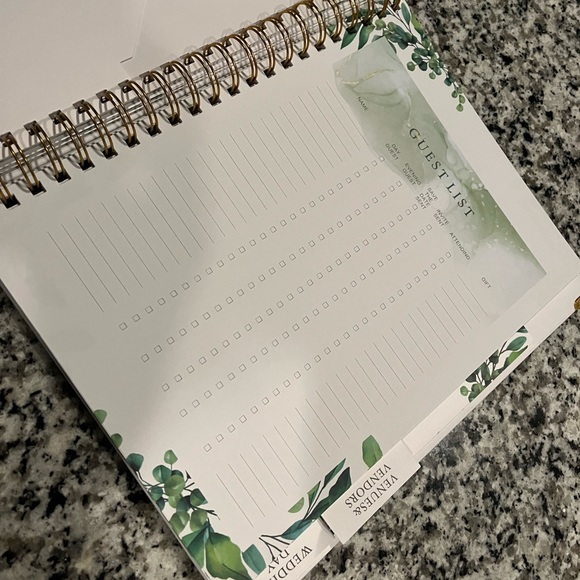 Wedding Planner and Pen Bundle - NWT - Picture 9 of 13